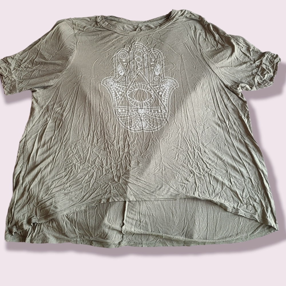 Hamsa high-low top